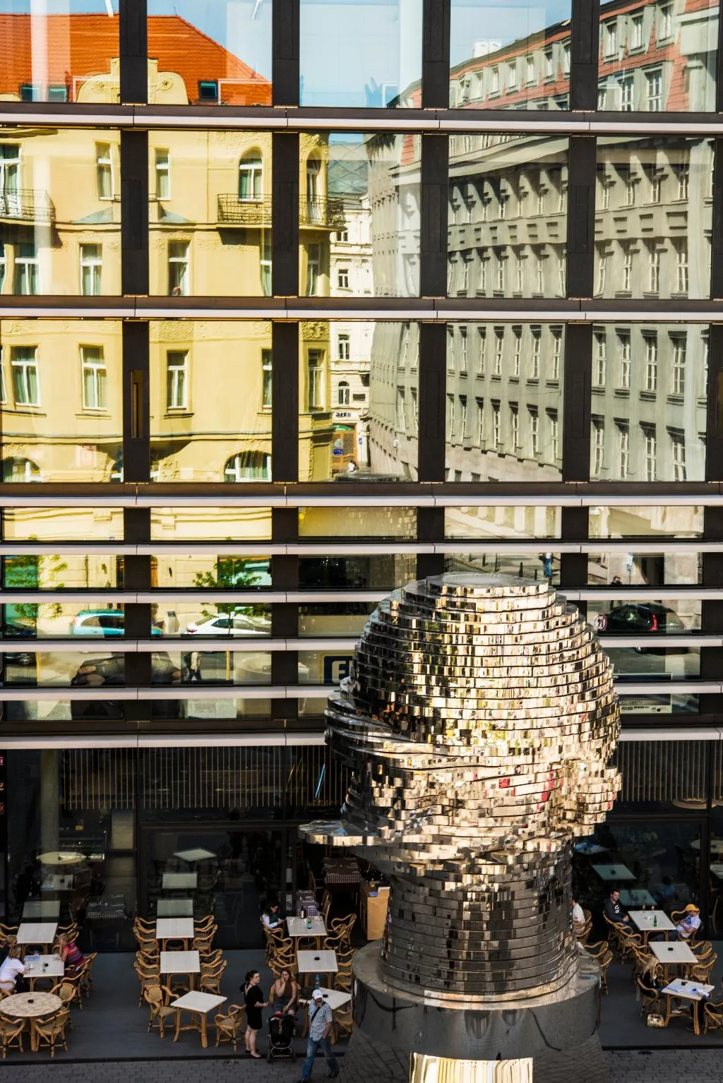 General view, Golden Crown, Prague