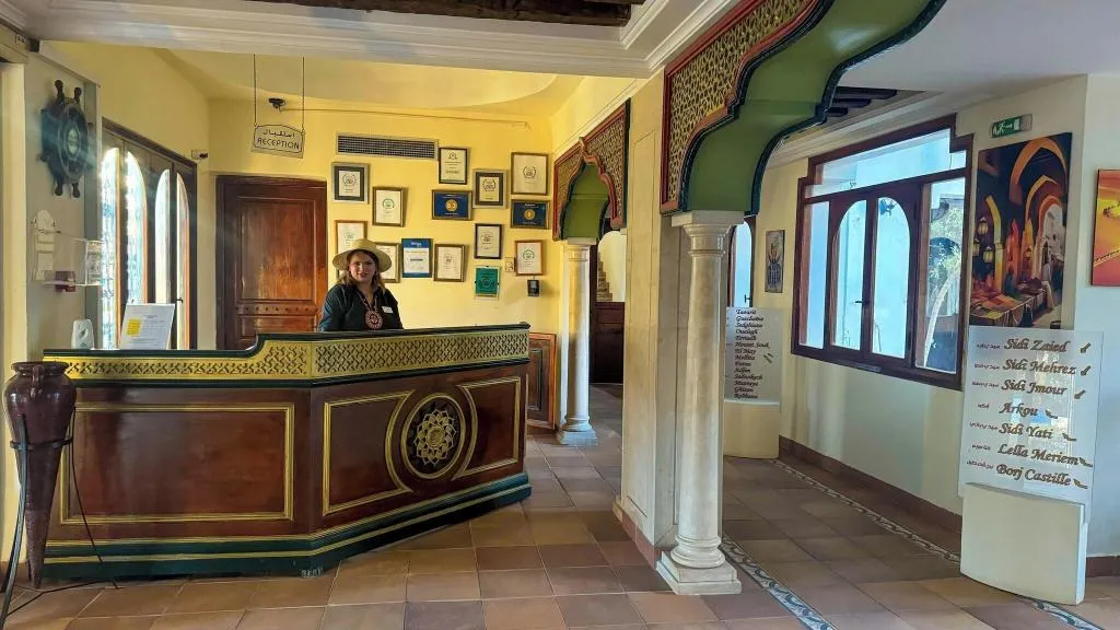 Lobby, Dar El Bhar, Tunisia