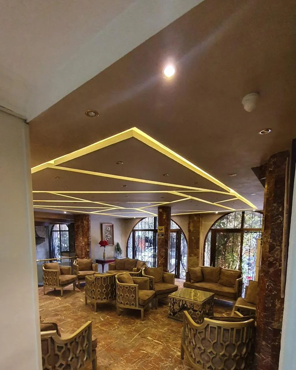 Lobby, Indiana Hotel Cairo, Cairo