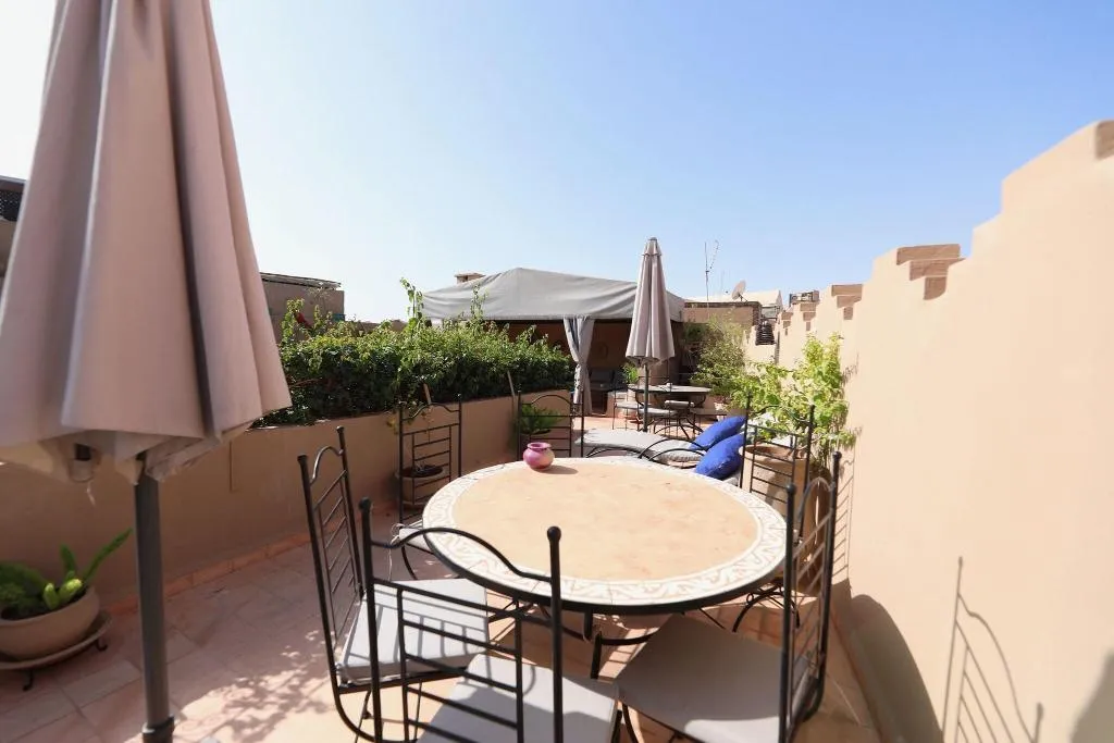 General view, Riad Noor Charana, Marrakech