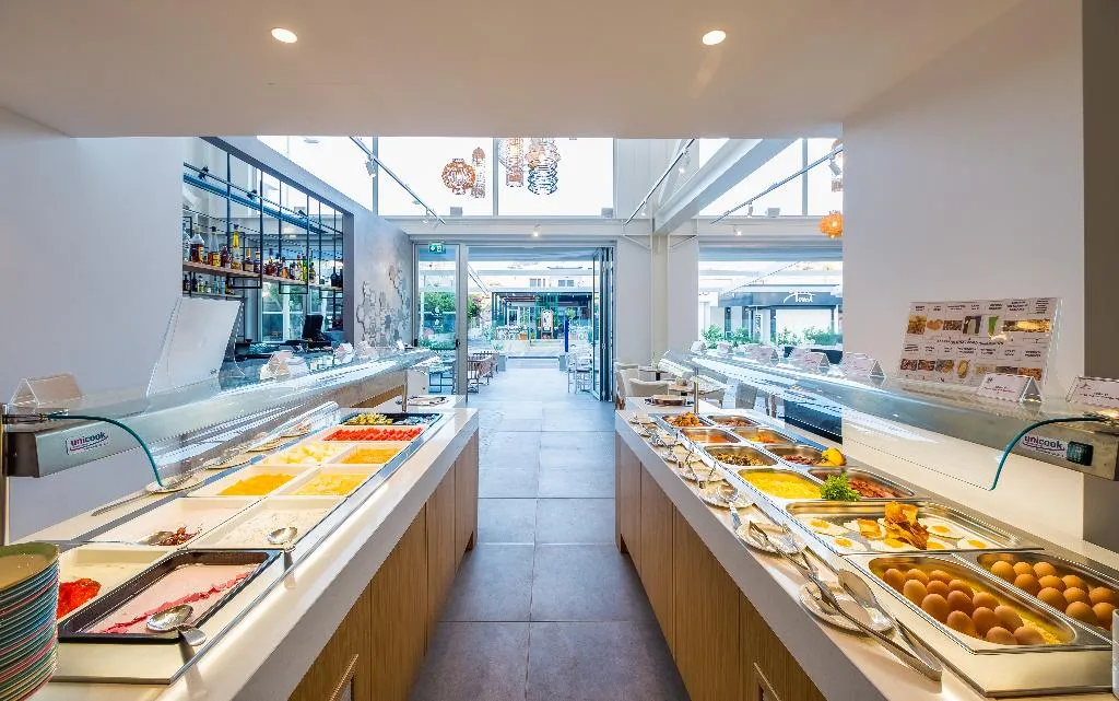 Restaurant, Protaras Plaza Hotel, Cyprus