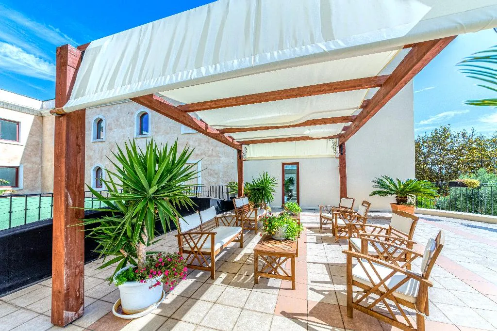 Terrace, Le Torri Hotel, Cagliari