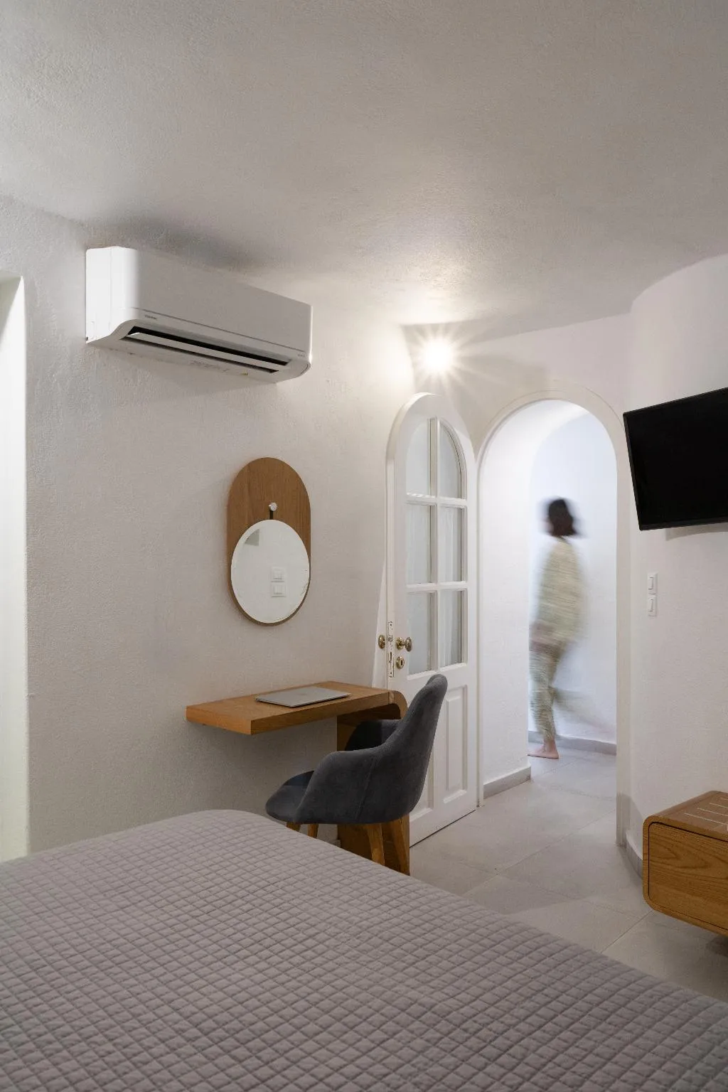 QUADRUPLE TWO BEDROOMS ONE BATHROOM Room, Santorini Princess Spa Hotel, Santorini