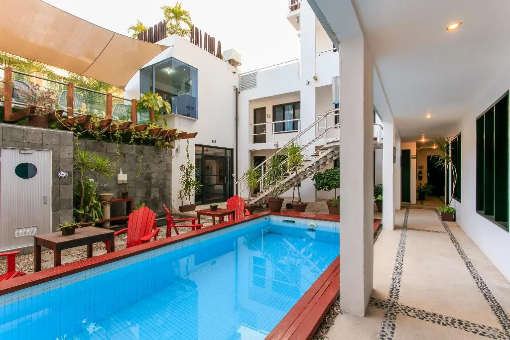Pool, Casa Ticul, Playa Del Carmen