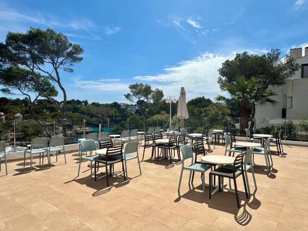Terrace, Cala Ferrera, Majorca