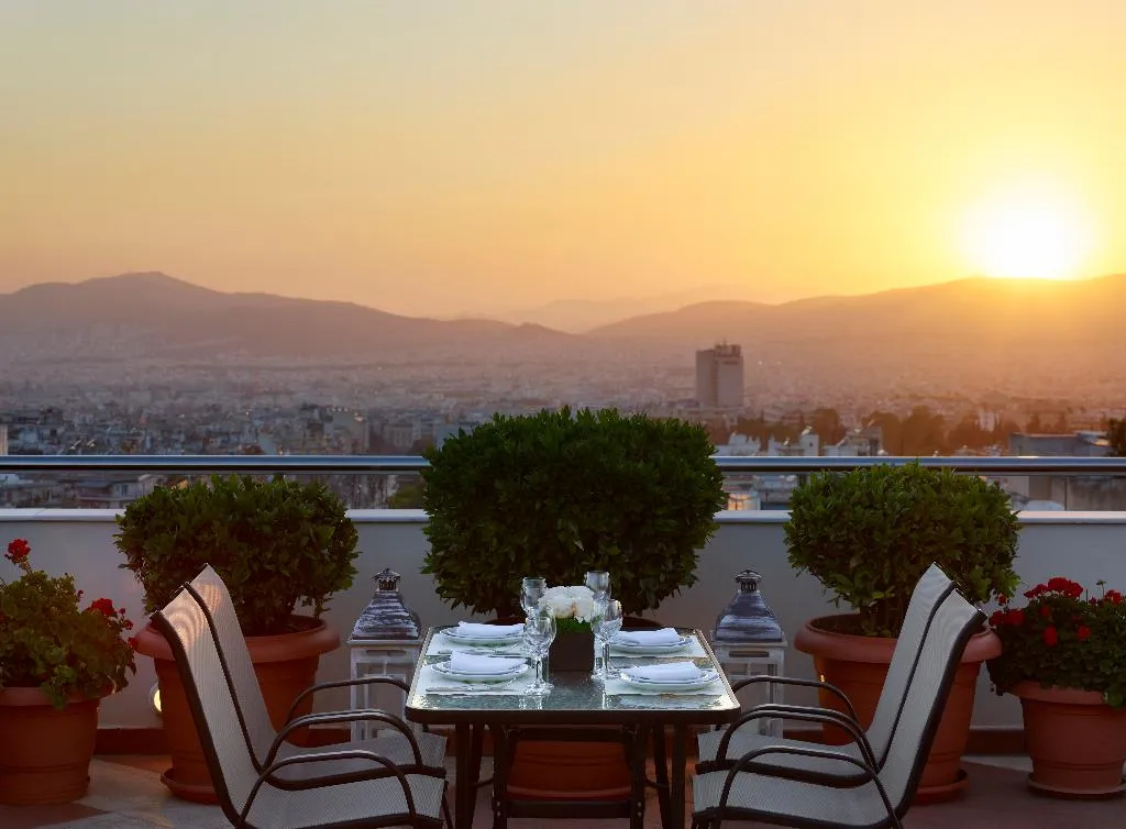 Terrace, Athens Zafolia Hotel, Athens