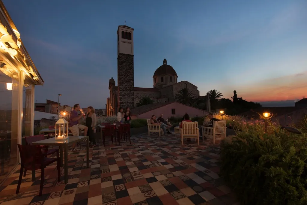 Terrace, Aquae Sinis Albergo Diffuso, Cagliari