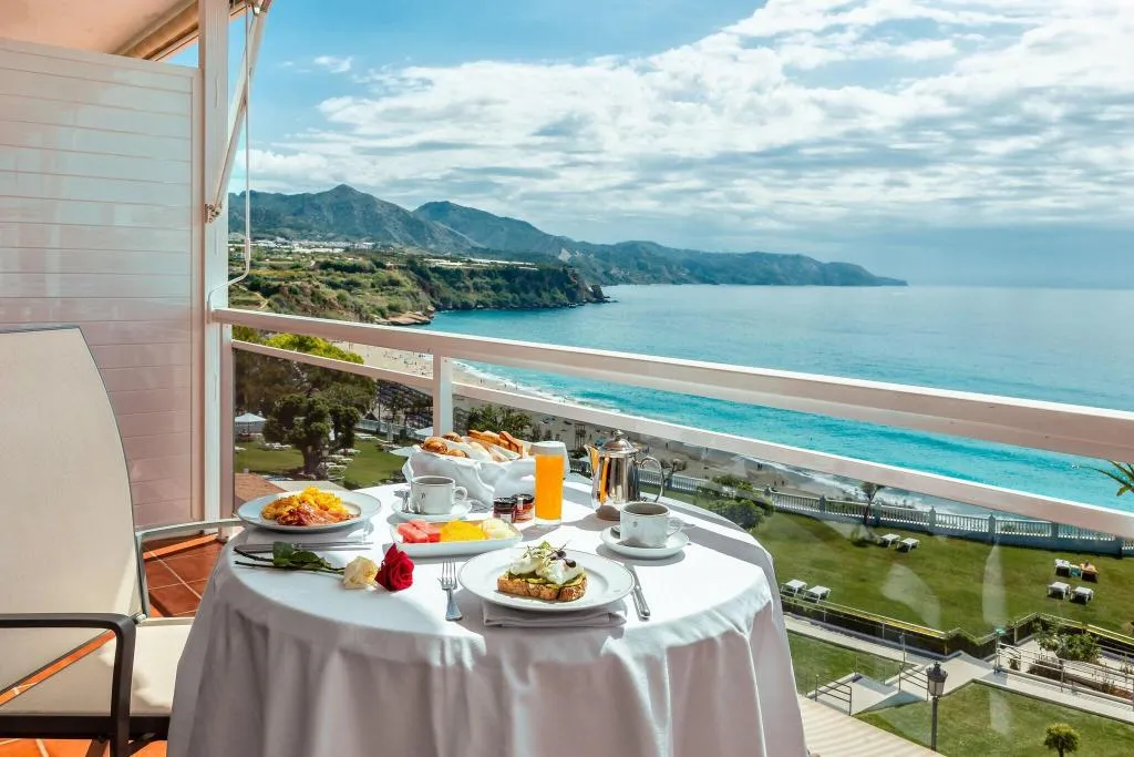 Restaurant, Parador de Nerja, Costa Del Sol