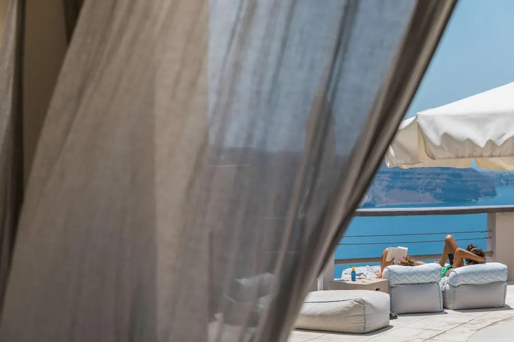 Terrace, Grand View Hotel, Santorini