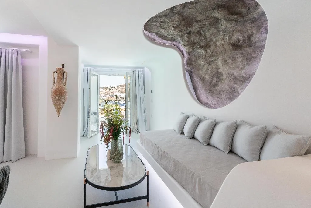 SUITE TWO BEDROOMS WITH PRIVATE POOL Room, Kivotos Mykonos, Mykonos
