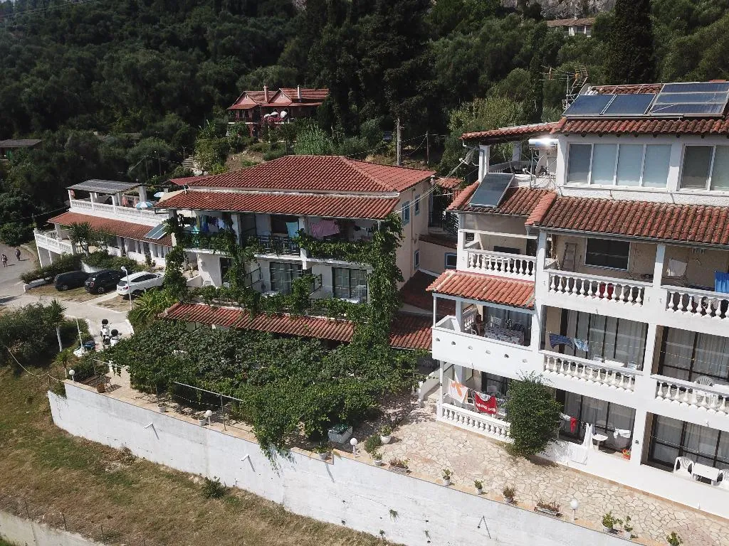 General view, Andromaches Holiday apartments, Corfu