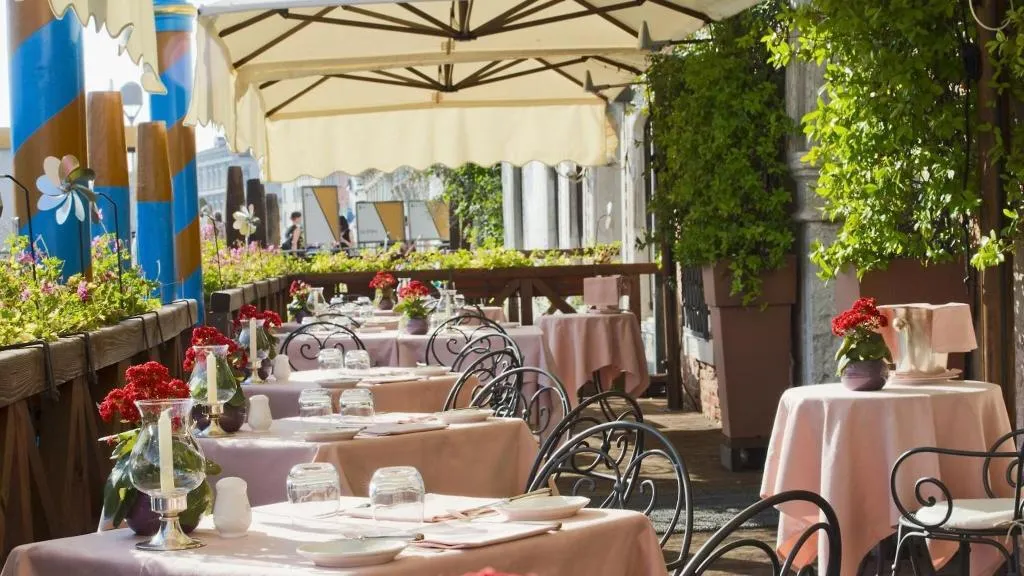 Terrace, Ca' Sagredo Hotel, Venice