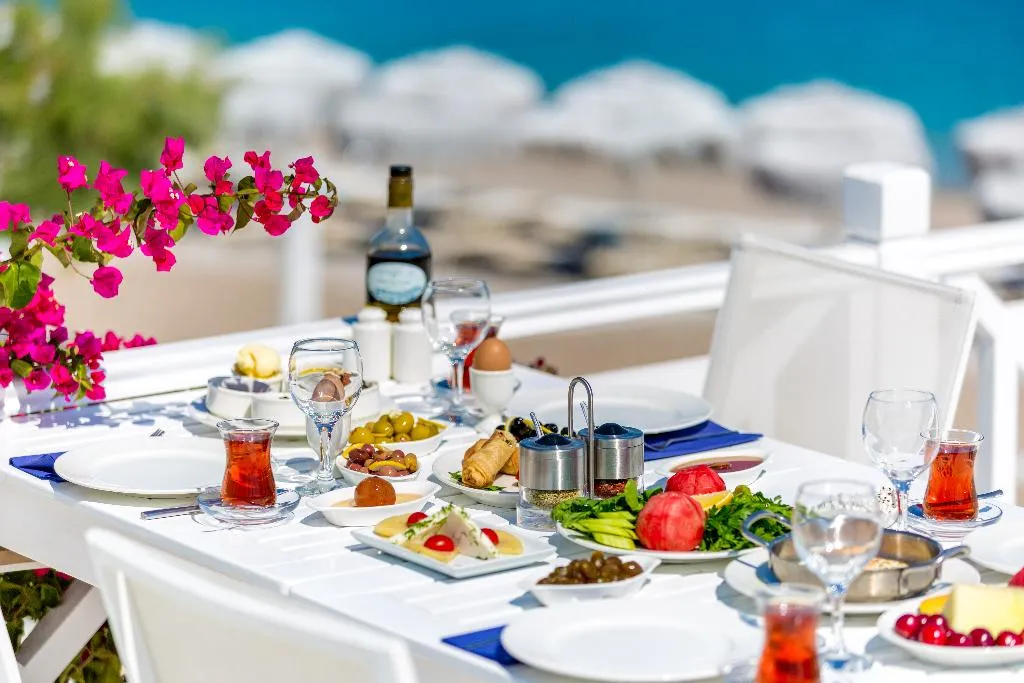 Restaurant, Otel Mavi Beyaz Palamutbükü, Dalaman
