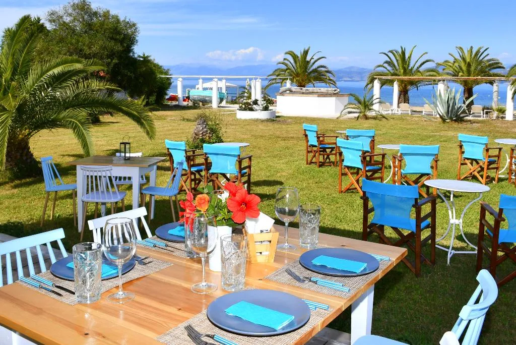 Restaurant, Utopia Kavos Hotel, Corfu