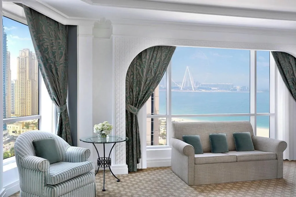 DOUBLE OCEAN FRONT KING BED Room, Habtoor Grand Resort, Autograph Collection, Dubai