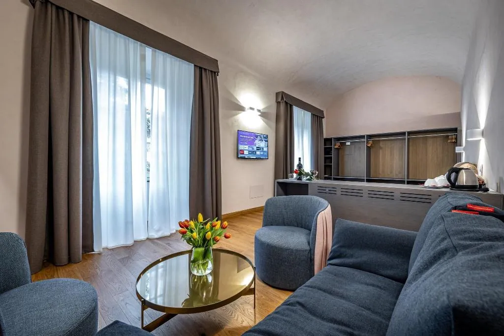 Double or Twin SUPERIOR GARDEN VIEW Room, Hotel La Scaletta, Florence