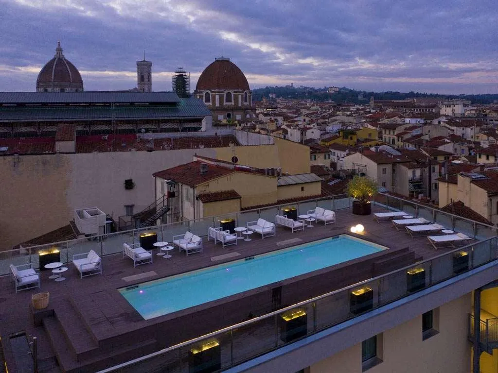 Pool, Hotel Glance In Florence, Florence