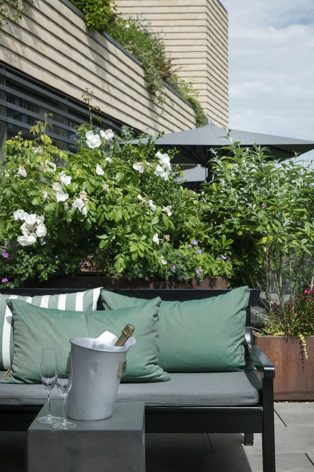 Terrace, Nimb Hotel, Copenhagen