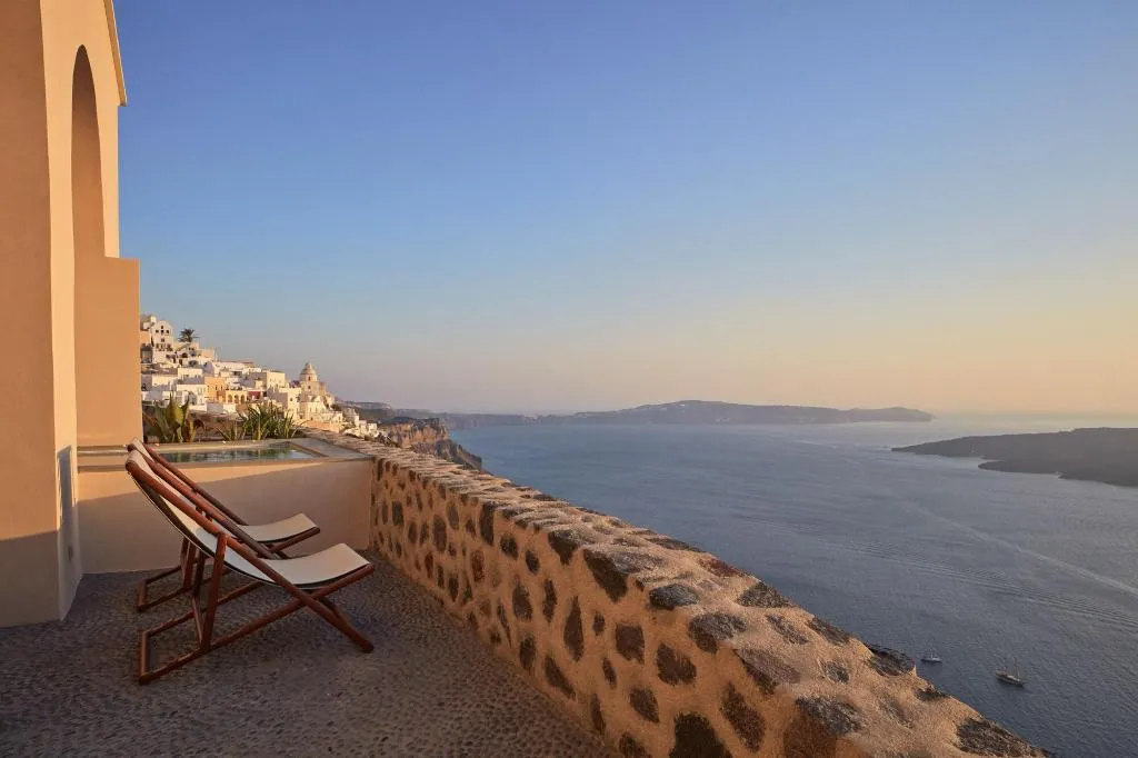 Terrace, Villa Bordeaux, Santorini