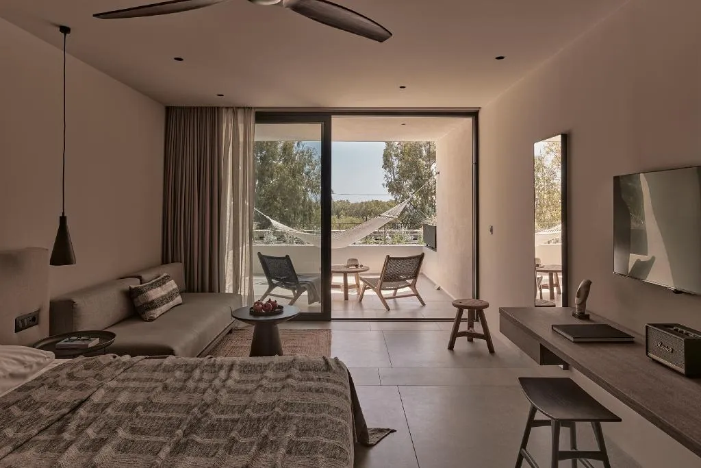 JUNIOR SUITE WITH TERRACE Room, Theros All Suite Hotel, Kos