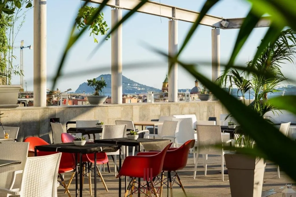 Terrace, Hotel Neronensis, Naples