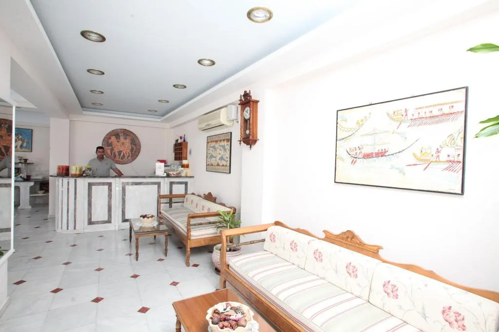Lobby, Dioskouri Art Villas, Santorini