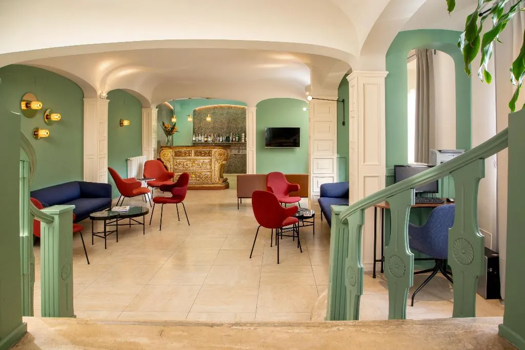 Lobby, Hotel Colosseum, Rome