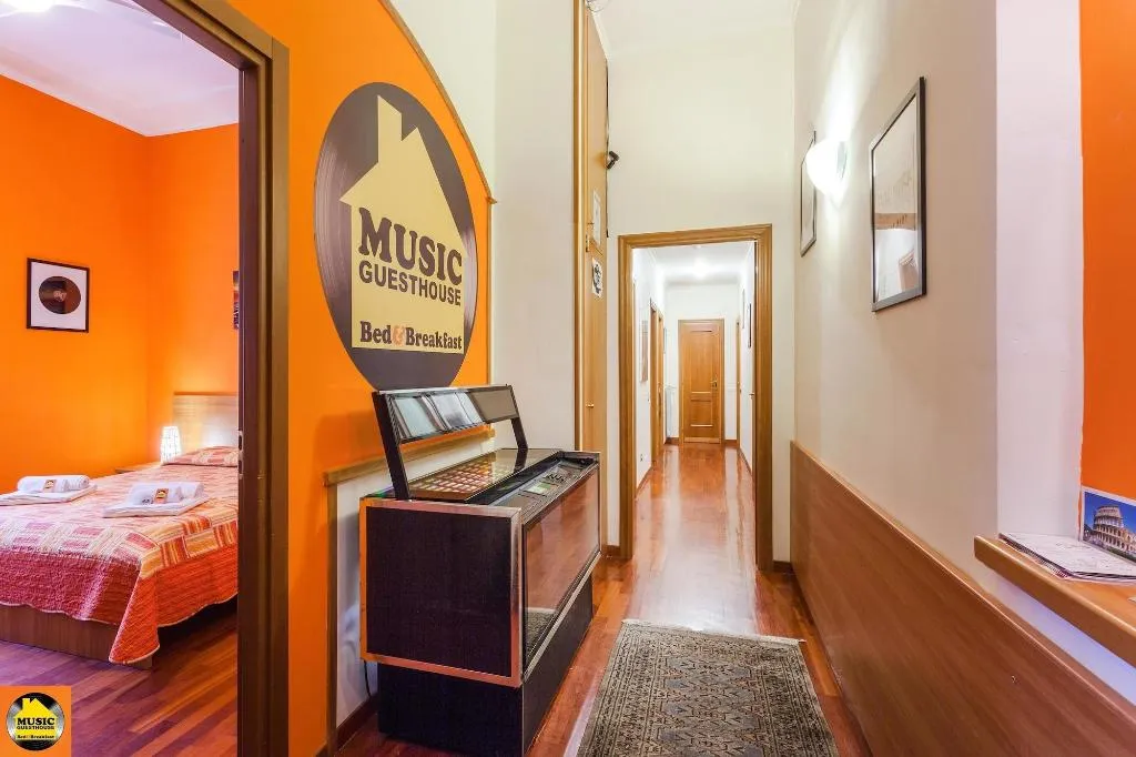 Lobby, Music Guesthouse Bed And Breakfast, Naples