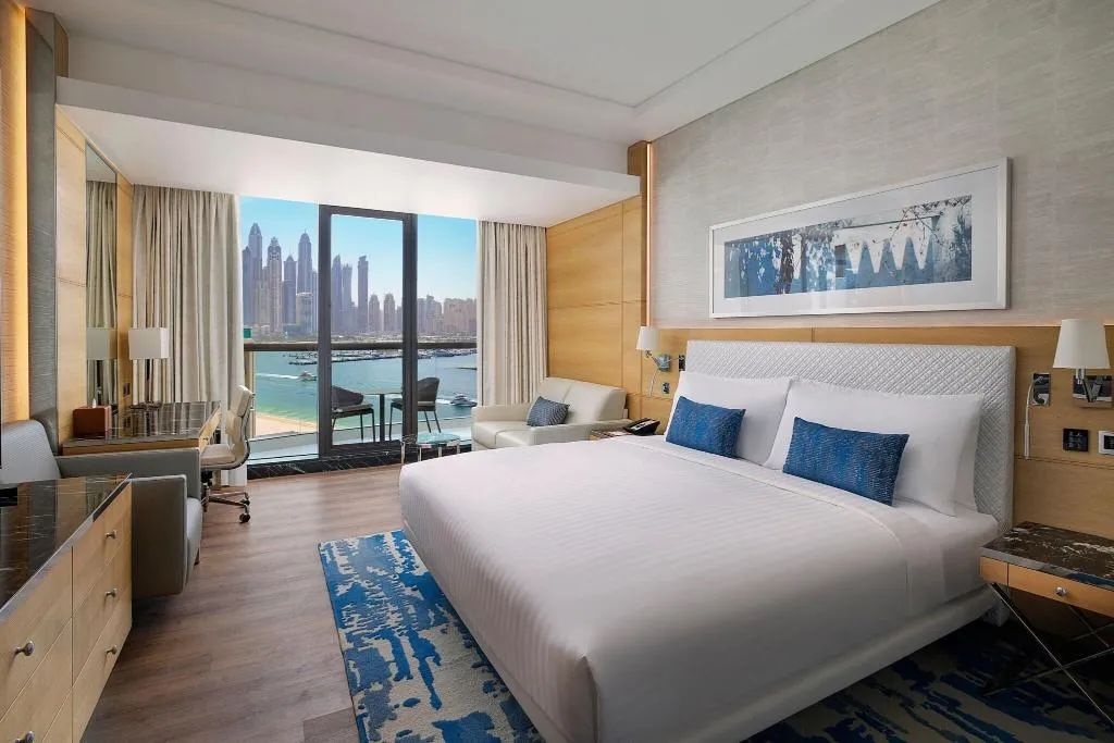 DOUBLE SEA VIEW KING BED Room, Marriott Resort Palm Jumeirah Dubai, Dubai