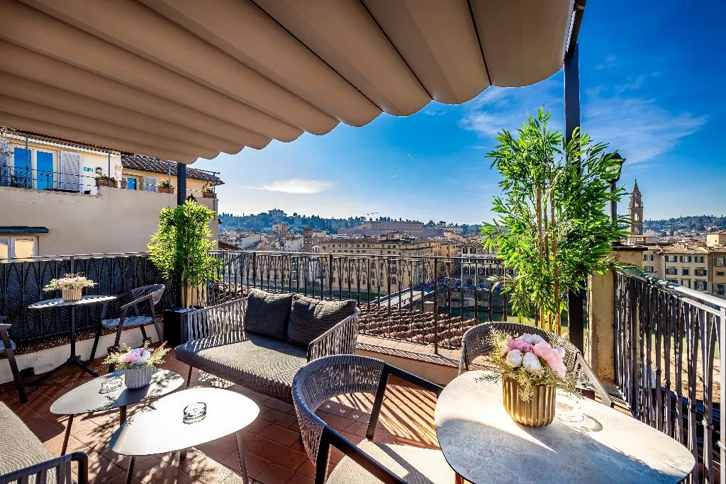 Terrace, Palazzo Alfieri, Florence