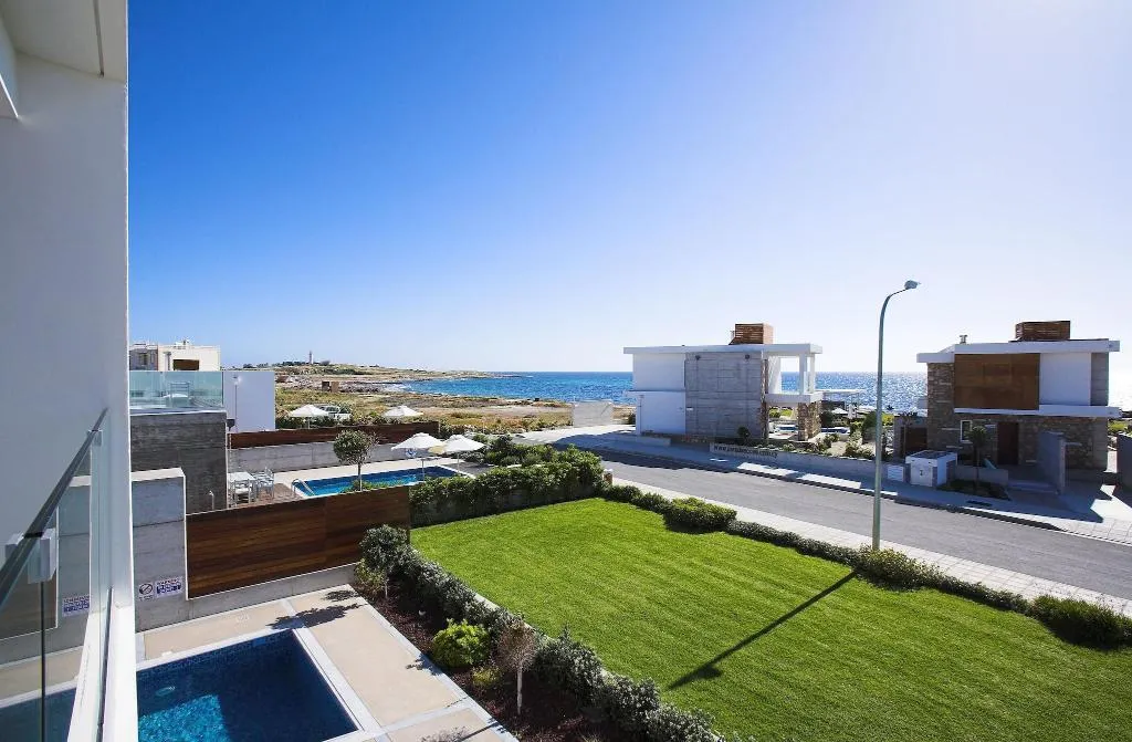 Terrace, Paradise Cove Luxurious Beach Villas, Cyprus