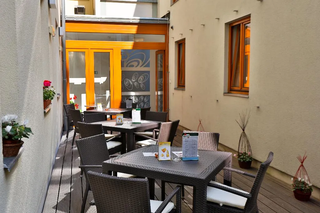 Terrace, Hotel Pav Prague, Prague