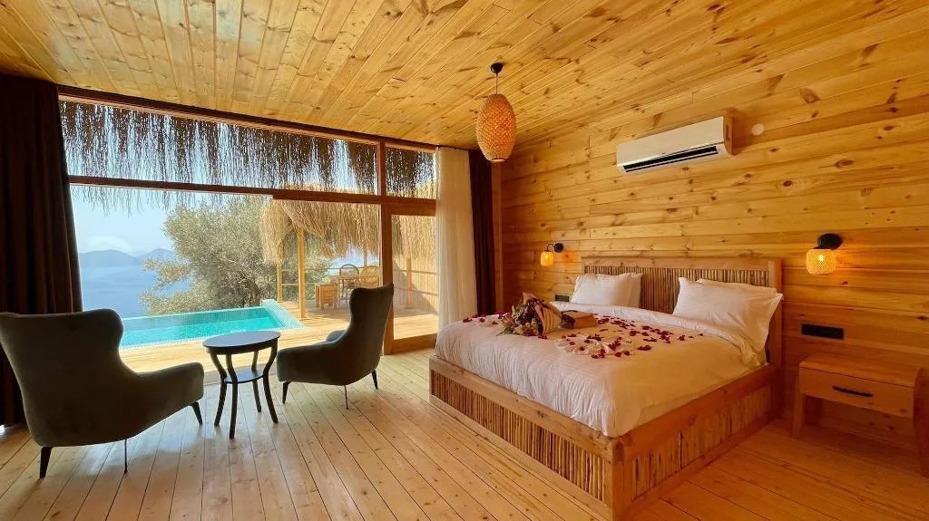 Room, Seaview Faralya Butik Hotel, Dalaman