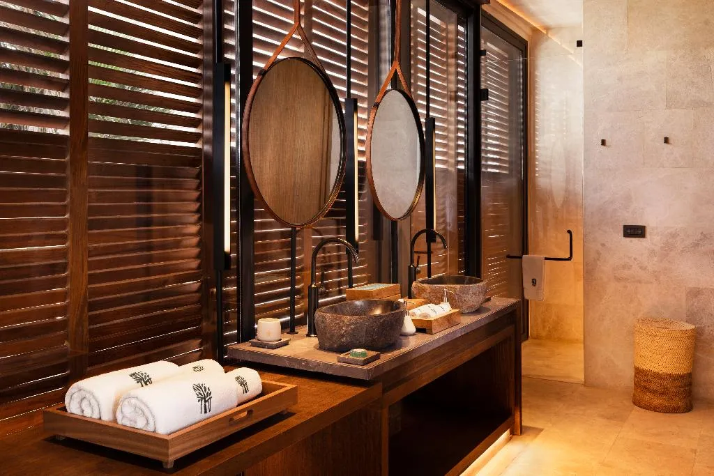 SUITE OCEAN FRONT WITH BALCONY Room, Banyan Tree Mayakoba, Cancun Area