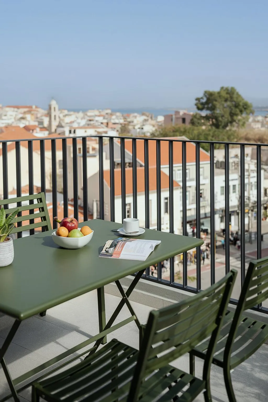 Terrace, Arkadi, Crete