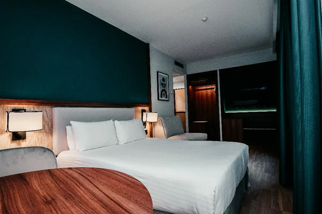 DOUBLE QUEEN SIZE BED Room, Hotel Elche Centro Affiliated by Melia, Costa Blanca