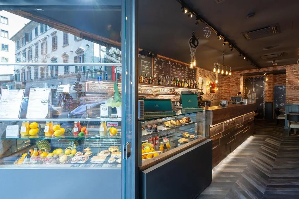 Bar, Hotel Boccaccio, Florence