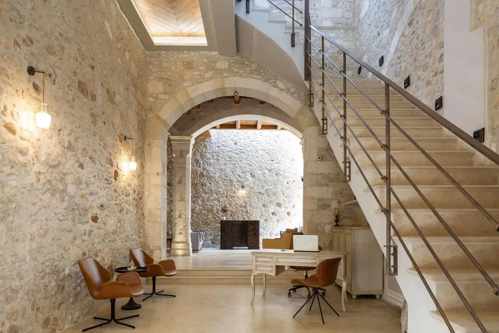 Lobby, Casa Dei Delfini, Crete