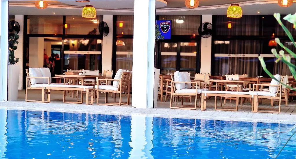 Terrace, Sveltos Hotel, Cyprus