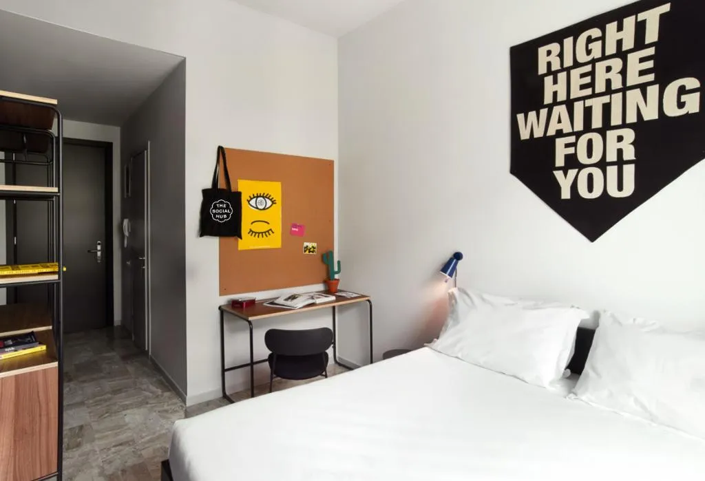DOUBLE QUEEN SIZE BED Room, The Social Hub Florence Lavagnini, Florence