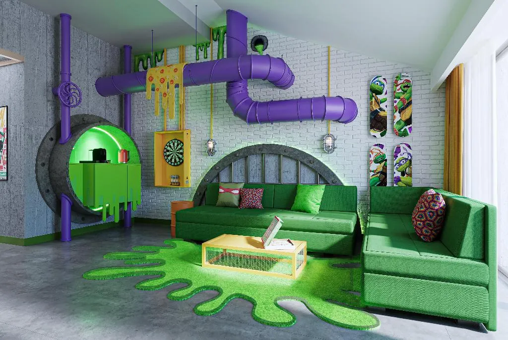 TRIPLE DELUXE Room, The Land of Legends Nickelodeon Theme Park, Antalya