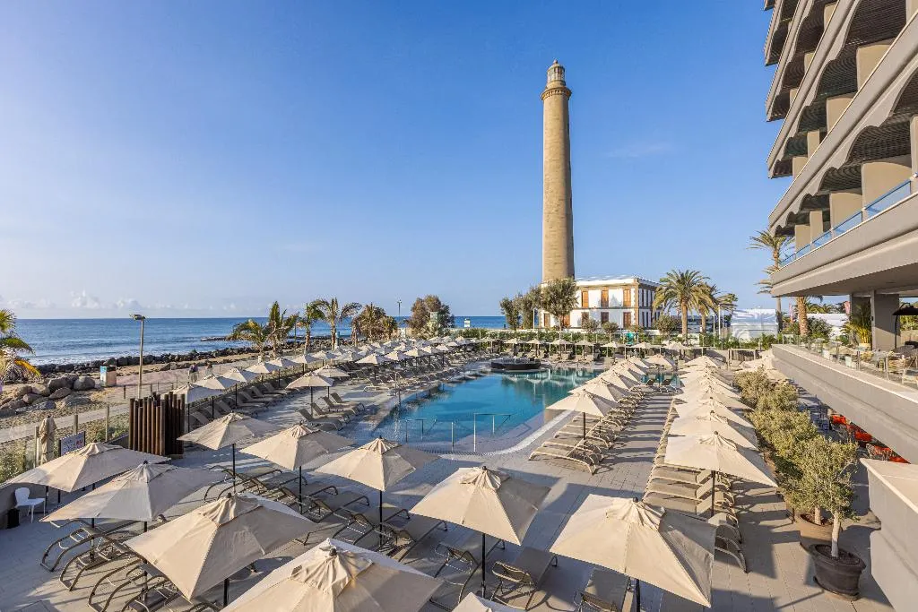 Terrace, Hotel Faro, a Lopesan Collection Hotel, Gran Canaria