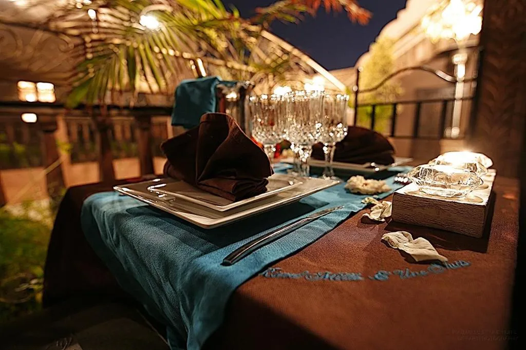 Restaurant, Riad Mille Et Une Nuits, Marrakech
