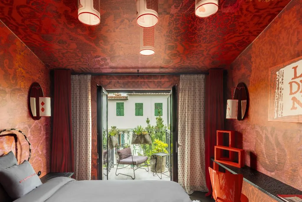 DOUBLE WITH BALCONY Room, 25hours Hotel Piazza San Paolino, Florence