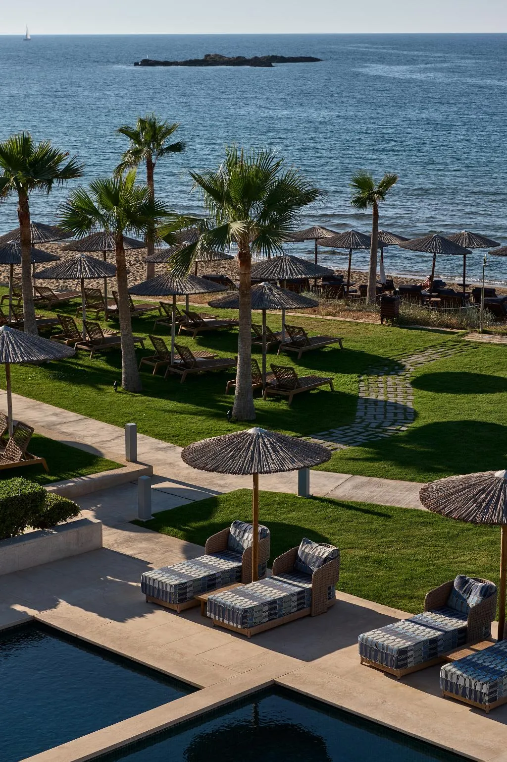 JUNIOR SUITE WITH PRIVATE POOL Room, Atlantica Kalliston Resort & Spa, Crete