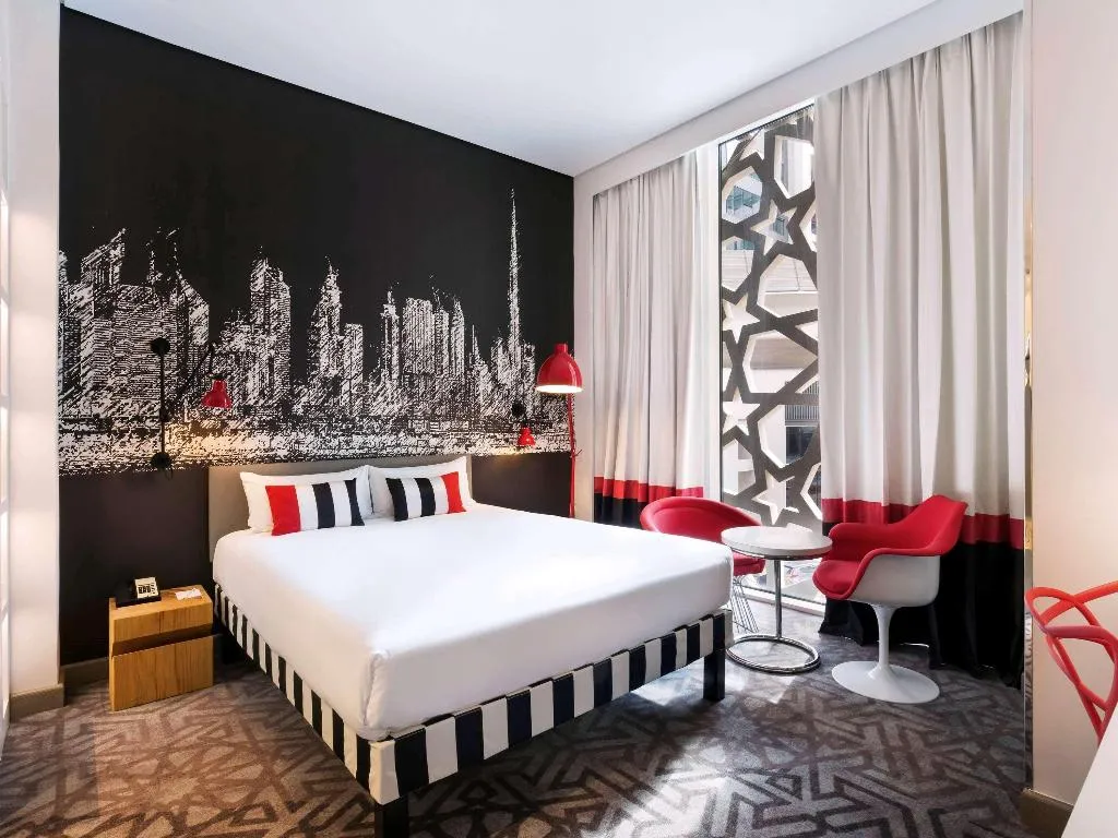 DOUBLE KING SIZE BED Room, Ibis Styles Dubai Airport, Dubai