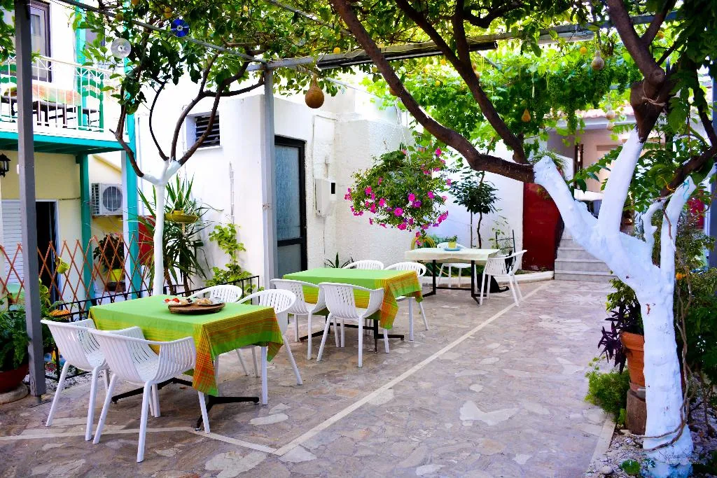 Restaurant, Lefka Hotel, Rhodes
