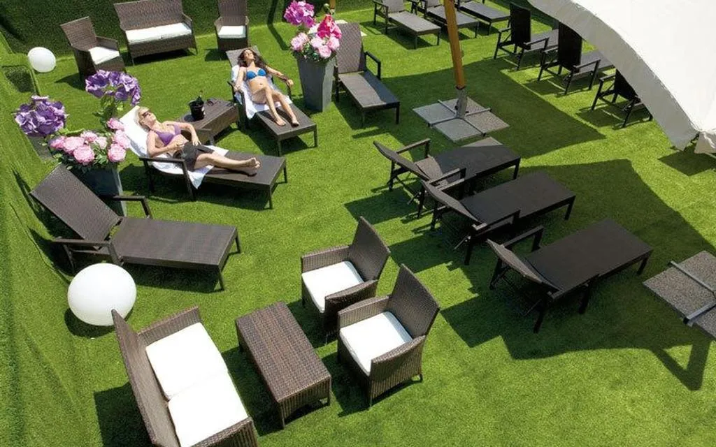 Terrace, Hotel Villa del Mar, Venice
