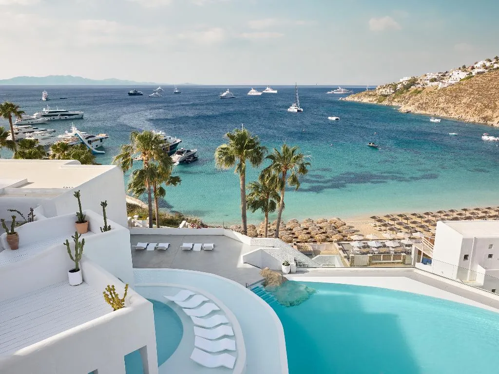 Pool, Mykonos Blu, A Resort to Live, Mykonos