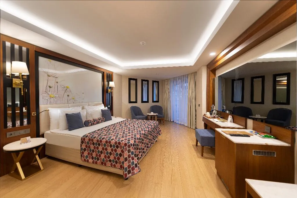 DOUBLE SINGLE USE SIDE SEA VIEW Room, Adalya Elite Hotel, Antalya
